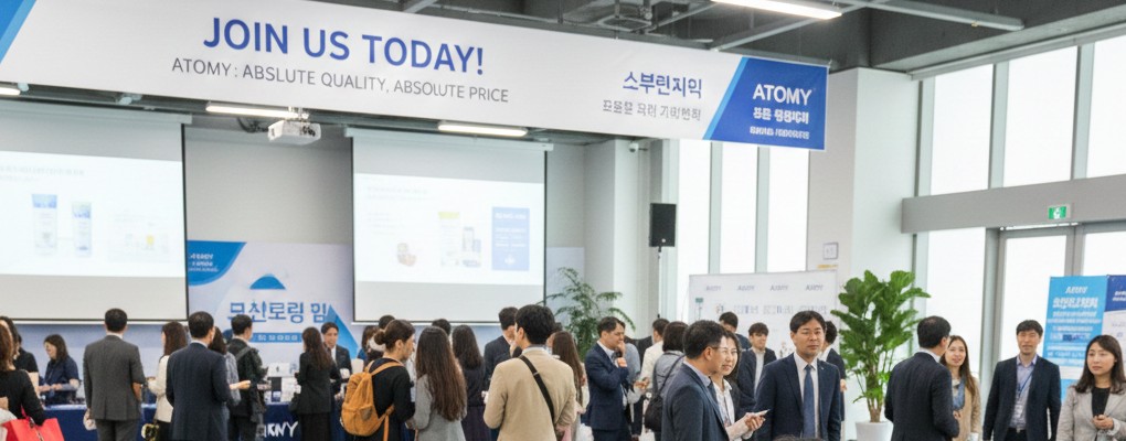 comment s'inscrire sur Atomy